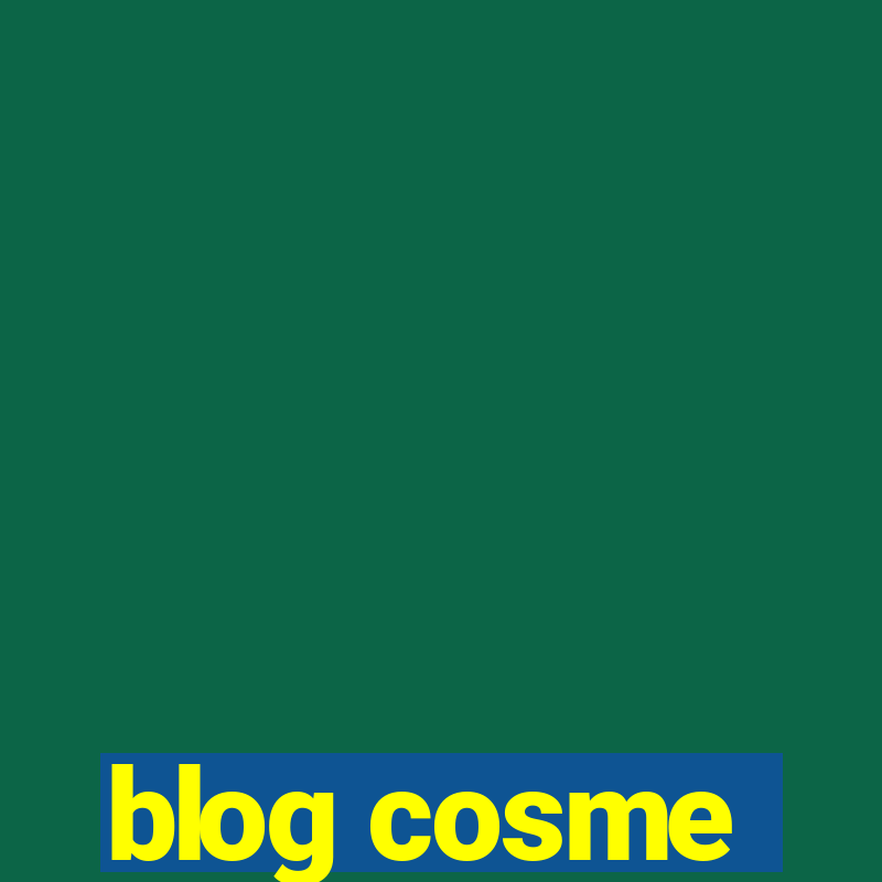 blog cosme